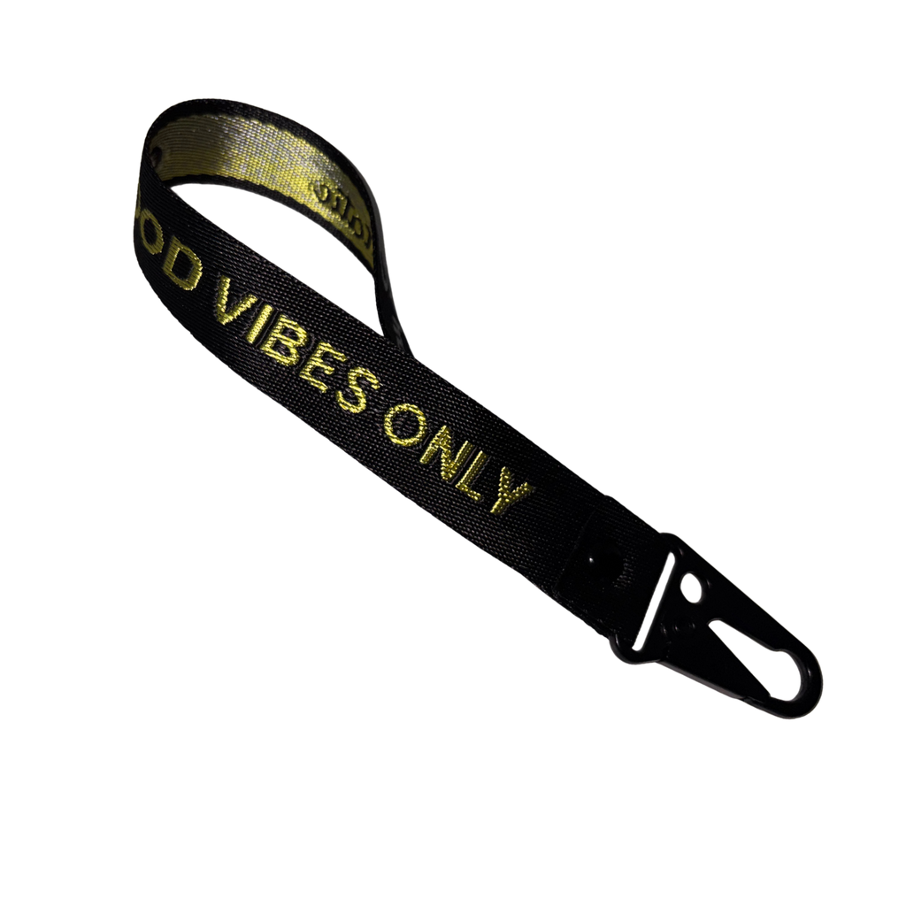 GOOD VIBES ONLY Keychain