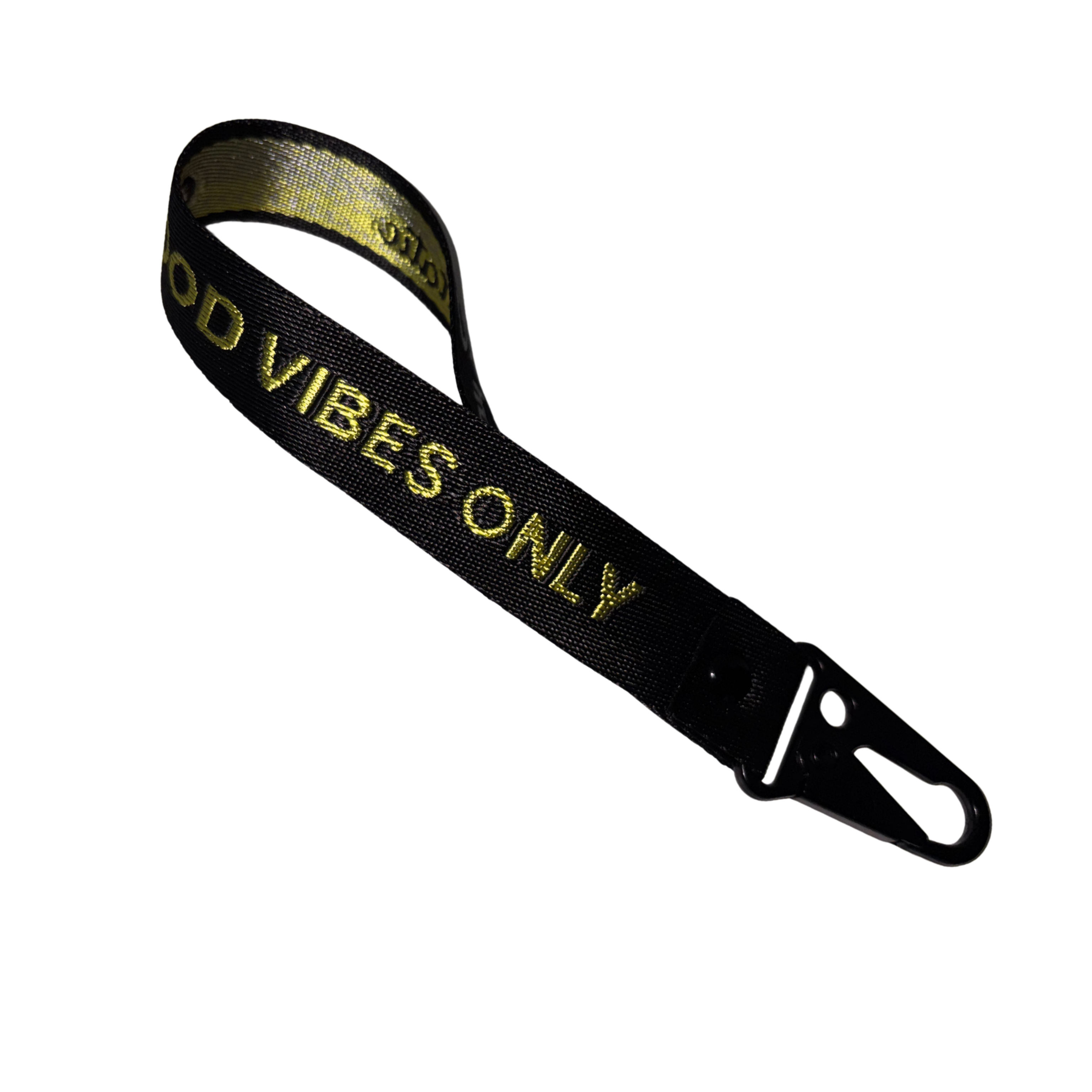 GOOD VIBES ONLY Keychain